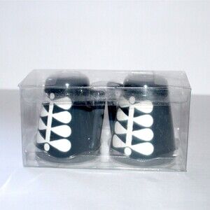 The Spring Shop Julia Salt Pepper Shakers blue ceramic mcm scandi